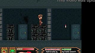 Blue skin monster in forest horror house final episode
