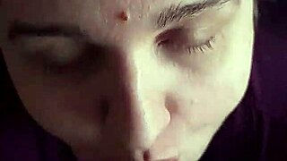 Curvy dick lover suck and cum on face