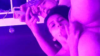 Adorable girl enjoys hard cock in her ass