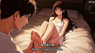 elder brother watches sister in law