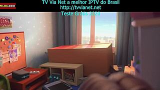 Enfiei o dedo na bunda