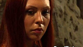 Hot Bubble Butt Lesbian Slave Undressed For Mistress