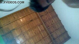 fat ass girl rides cock in fishnets