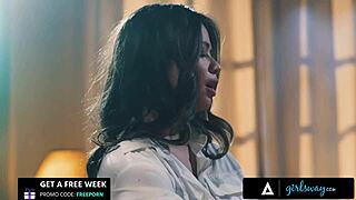 chanel camryn has romantic sex with pretty scarlett alexis on piano