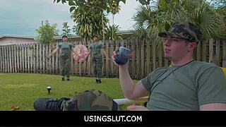 freeuse hot teens anytime sex for drill instructor in boot camp