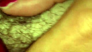 First time fisting her tight spot