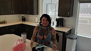 guy gives babe an unusual gift in this compilation