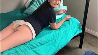 College girl fucked after football game by ava marina