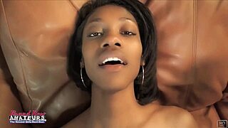 Sylvia tiny nerdy brunette anal stretching hard pounding passion
