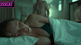 What happens when horny milf shares hotel bed
