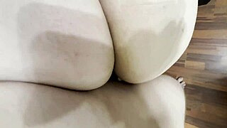 Fucking my girlfriend on the windowsill in a sexy robe 😏