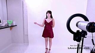 brunette milf joins porn for fun