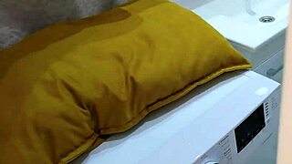 Accidentally fucked hot redhead while cleaning bathroom