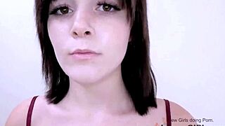 brunette milf joins porn for fun