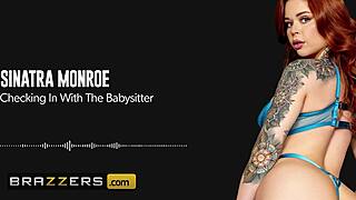 Checking Babysitter Leads To Slow Passionate Encounter