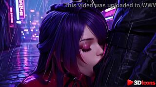 Acheron receives my huge cock in her ass