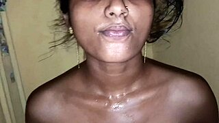 desi bhabhi gives blowjob before creampie fuck