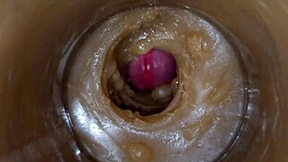 precum squirting in my pussy toy camera in vagina 4k extreme close up