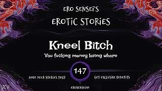 kneel bitch erotic audio pov