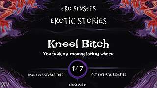 kneel bitch erotic audio pov