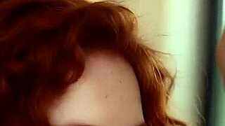 melinda untamed redhead in silk erotic ai generated scene