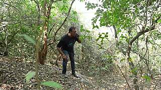 Indian Village Girl Has Intense Sex With Photographer In Forest
