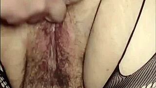 fat hairy milf ass fucked with monster dildo
