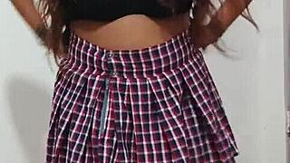 Watching roommate dancing in skirt what do you think