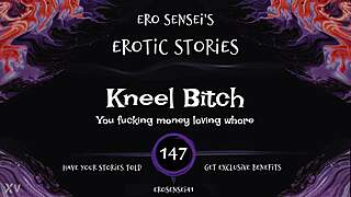 kneel bitch erotic audio pov