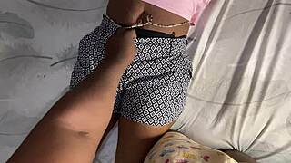 African 18yo housemaid serves boss with tight pussy