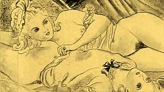 Vintage erotic art