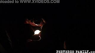 Intense backdoor play with mature woman
