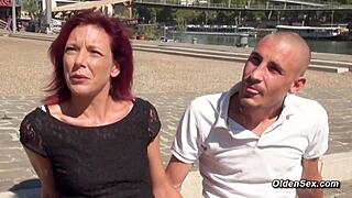 redhead amateur milf got hard pounded on holiday