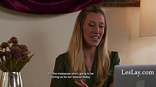 Friends Turn Massage Into Group Fun