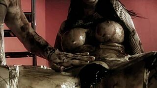 Messy chocolate covered fucking