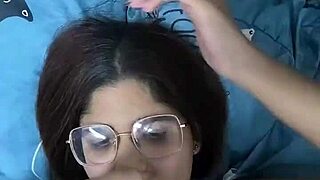 Chupando rica polla