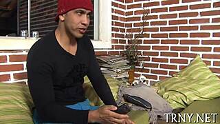 J tranny gets licked and drilled hard