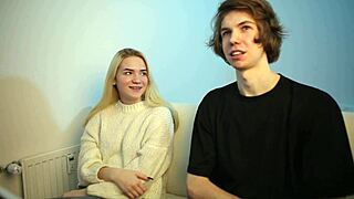 Shy Girls First Time Blowjob And Intense Finger Orgasm