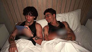 Kataleya gil enjoys two cocks at the same time with thiago and jordy fabian