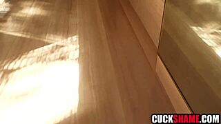 Cuckold Hubby Gets Special April Fools Present