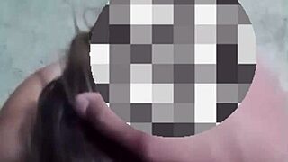 Tanned mature woman cheats with young guy in bed