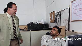 Star Sales Guy Free Uses Office Bimbo