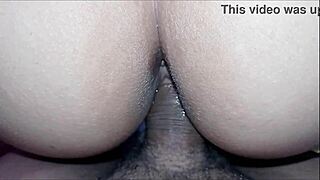 Perverted girl lets play with her rear