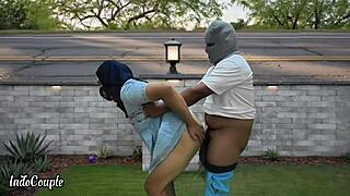 I Fucked Muslim Hijab Cheating Wife In Garden