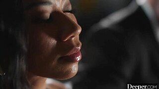 Aura 2 lust of the gods hentai game ep 1 stripping sex battle with my goddess wife