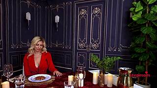 Hot milf on the menu