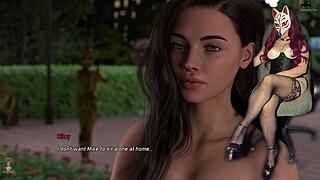 coed explores costume roleplay game