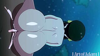 Toph taking a break with sex
