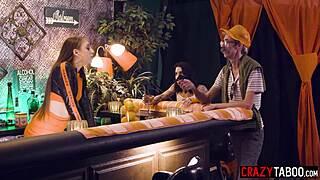 Gia Derza Gets Fucked Hard By Manager In Bar