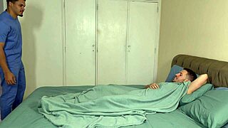 Nurse Takes Good Care Of Patient